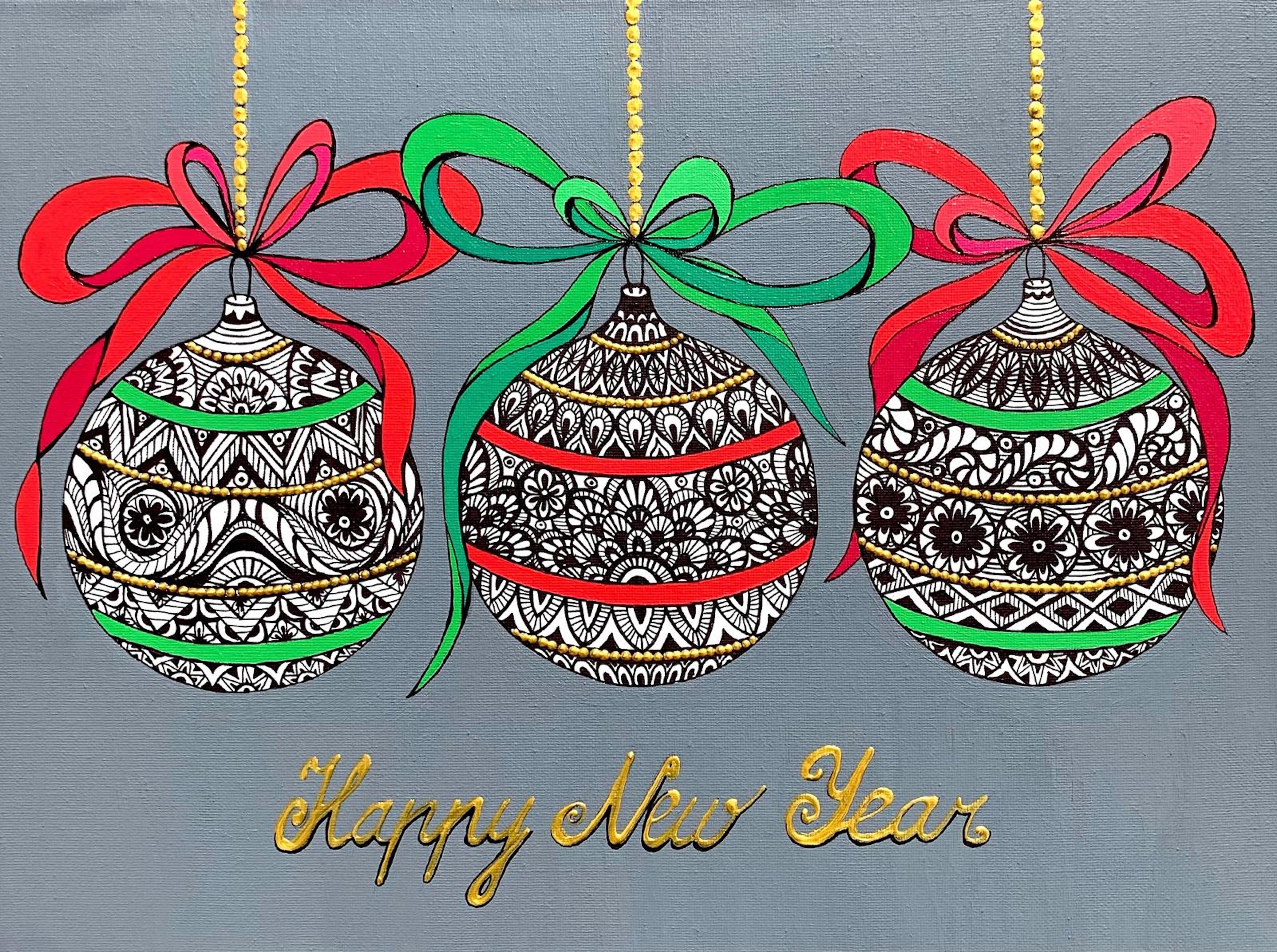 Maria Tuzhilkina, New year postcard Maria Tuzhilkina, New year postcard
