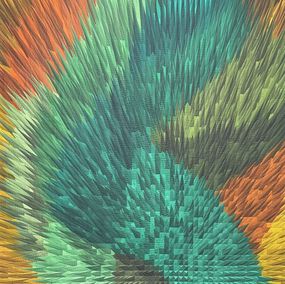 Gemälde, The Geometer's Hand 13, Marilyn Henrion