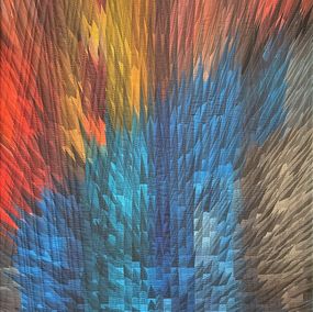 Gemälde, The Geometer's Hand 9, Marilyn Henrion