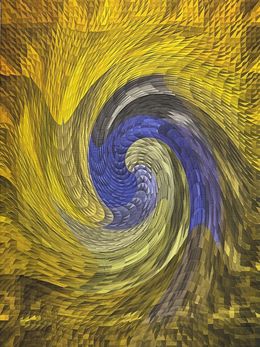 Painting, The Geometer's Hand 2, Marilyn Henrion