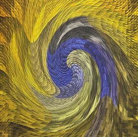 Painting, The Geometer's Hand 2, Marilyn Henrion