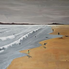 Gemälde, Surf beat, Mariusz Makula
