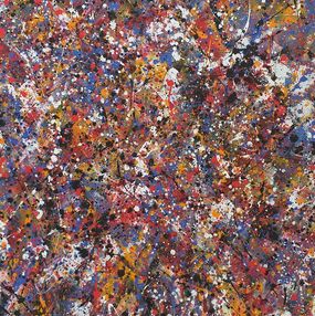 Painting, Modern J. Pollock style, Max Yaskin
