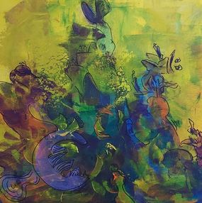 Gemälde, Abstract #49, Pinar Akbaba