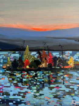 Gemälde, Floating Onward to Acadia Shores, Rebecca Klementovich