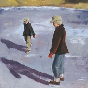 Gemälde, Ice Time, Stephanie Berry