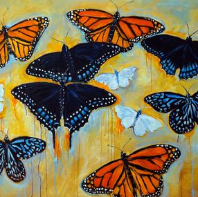 Gemälde, Les Papillons, Valerie Vescovi