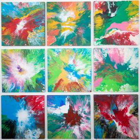 Peinture, Dancing tree of life, Viet Ha Tran