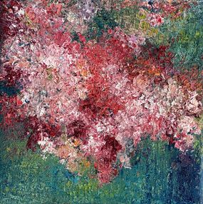 Gemälde, Power of Pink, Wietzie Gerber
