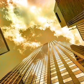 Photography, Copper sky Chicago IL, William Dey