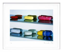 Édition, Six Pills (Large), rare framed hand signed print, Damien Hirst
