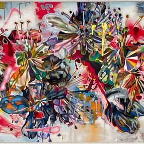 Gemälde, Plum Blossoms #2, John Capitano