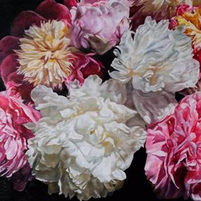 Gemälde, Peony Garden II, Robert Lemay
