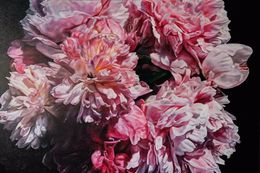 Painting, Peony Garden, Robert Lemay