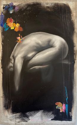 Painting, Pedestal, Carl White