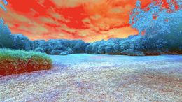 Painting, Polarised landscape, Sumit Mehndiratta