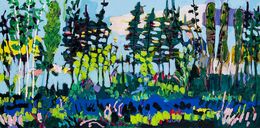 Painting, Fall Forward, Nina Cherney