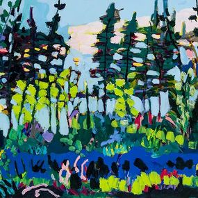 Painting, Fall Forward, Nina Cherney
