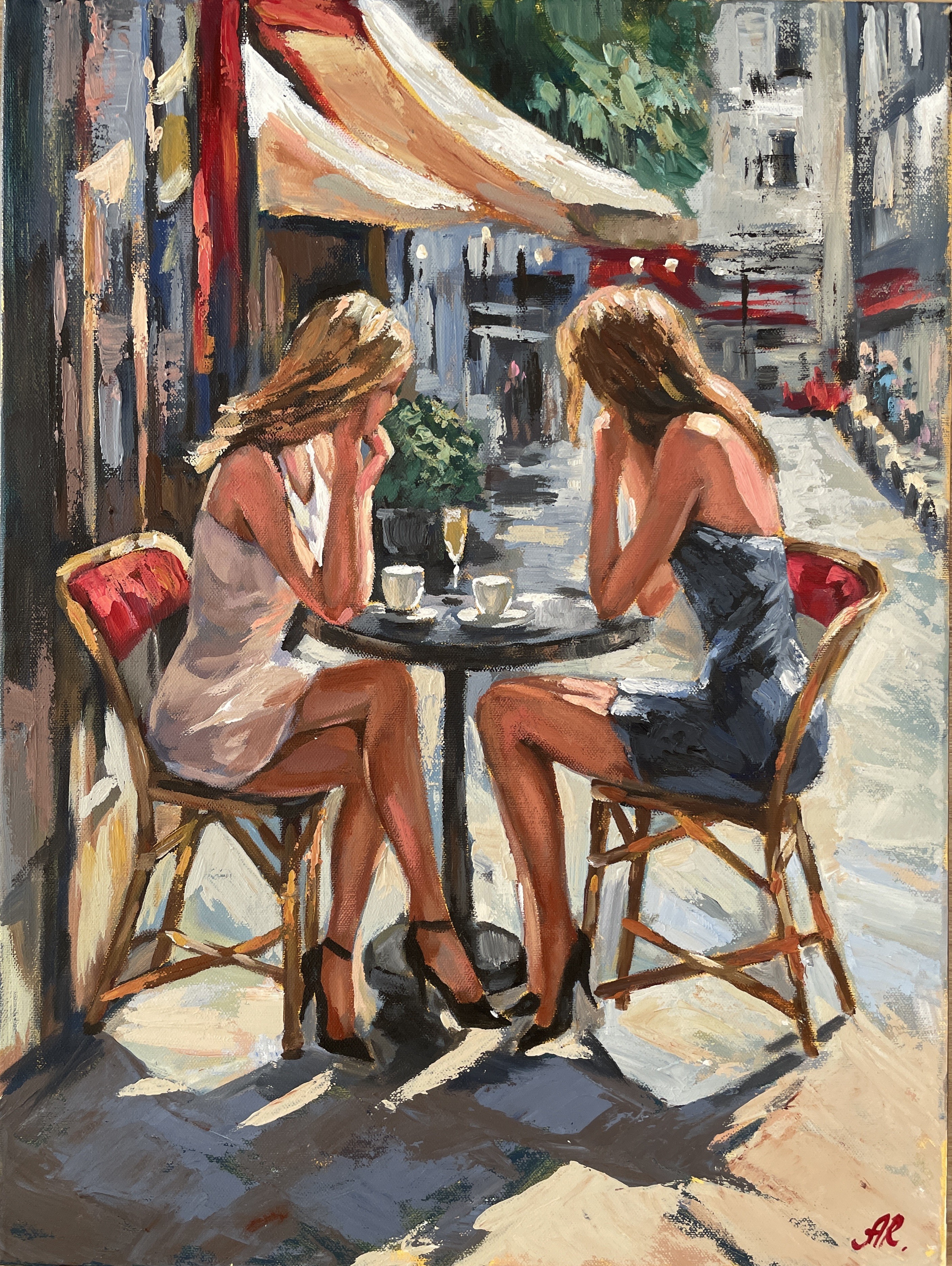 Anna Reznikova, Paris Cafe Anna Reznikova, Paris Cafe