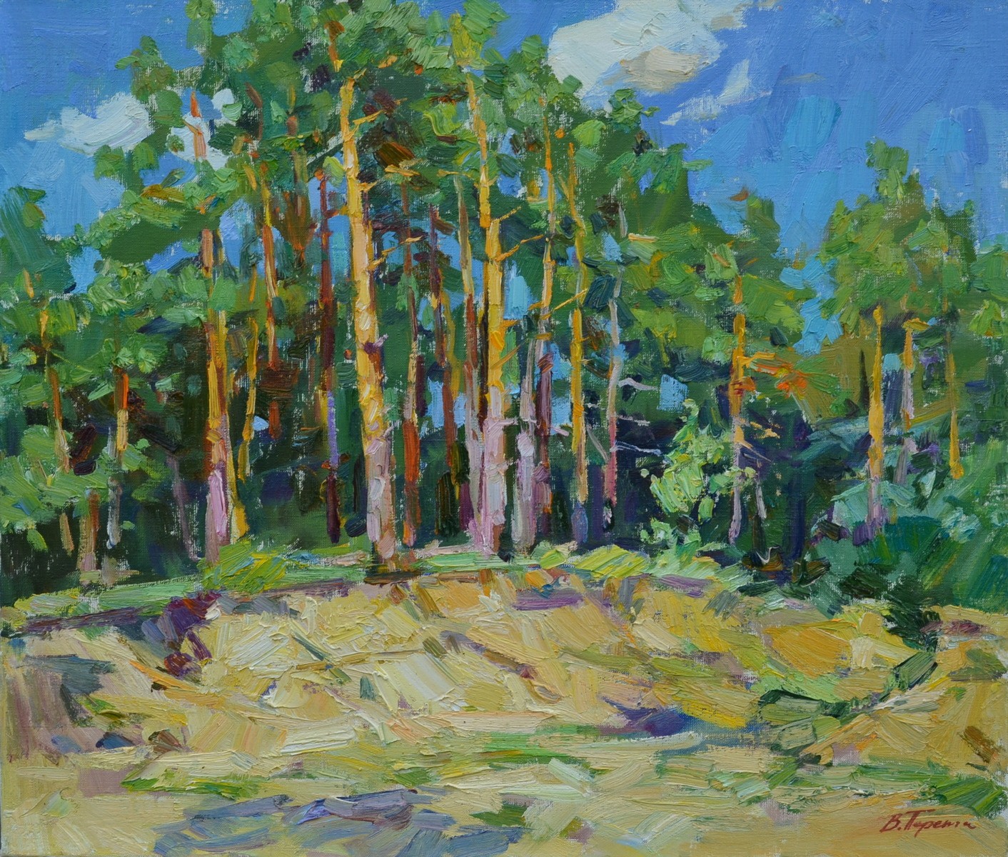 Pereta Vyacheslav, Pine trees Pereta Vyacheslav, Pine trees