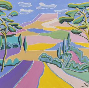 Peinture, Provence un doux parfum du sud, Sophie Petetin