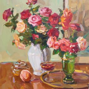 Gemälde, Bouquets of roses, Pereta Vyacheslav