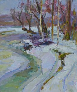 Painting, Riverside, Pereta Vyacheslav