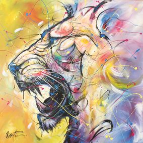 Painting, Lion #4, Martin