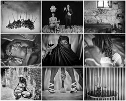 Photographie, Vin - moz'aïque - Série: Carnotzet, Moz - David Vuillermoz