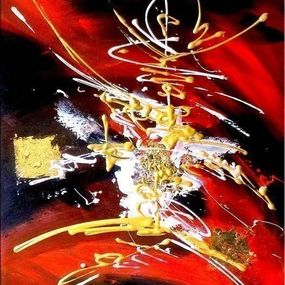 Gemälde, Rouge et Noir, Jan Marti