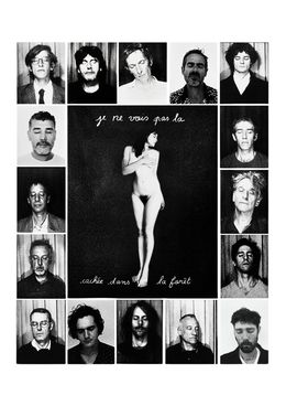 Print, Je ne vois pas la femme cachée dans la foret, Elina Dillmann