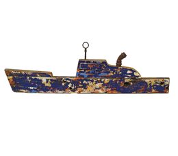 Sculpture, Navire d'exploration inspiration Marion Dufresne - Sculpture - série bateaux, Ronan Penanhoat