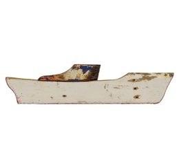Sculpture, Chalutier côtier - Sculpture - série bateau de pêche, Ronan Penanhoat