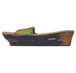 Skulpturen, Chalutier côtier - Sculpture - série bateau de pêche, Ronan Penanhoat