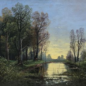 Painting, Début d'automne, Giuseppe Zago
