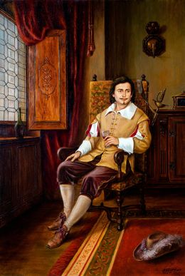 Gemälde, In Anticipation (Based on A. Dumas's The Three Musketeers), Bulat Valeriy