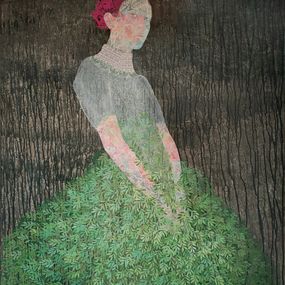 Peinture, Buisson IV, Cécile Duchêne-Malissin