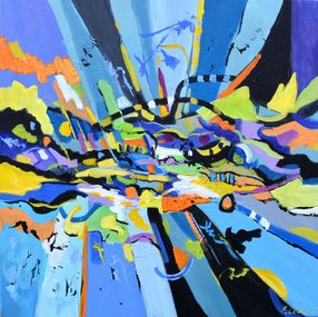 Painting, Lucy in the sky with diamons, Pol Ledent