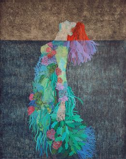 Painting, Intrusion, Cécile Duchêne-Malissin