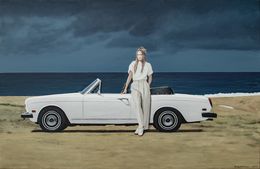 Painting, When the Beach is Your Parking Lot, Nataliya Bagatskaya