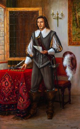 Gemälde, Aramis's Golden Dreams (Based on A. Dumas's The Three Musketeers), Bulat Valeriy