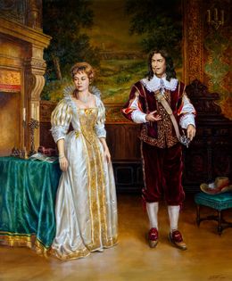 Gemälde, And Don't Forget the Pendants (Based on A. Dumas's The Three Musketeers), Bulat Valeriy