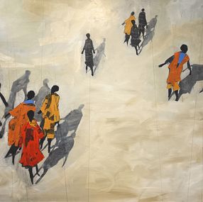 Gemälde, Tierra Pálida, Khalid El Bekay