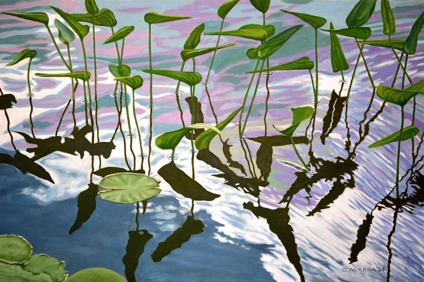 Allan O'Marra, Pickerel Weed Frieze Allan O'Marra, Pickerel Weed Frieze