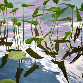 Painting, Pickerel Weed Frieze, Allan O'Marra