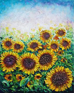 Painting, Sunflower Celebration, Amanda Dagg