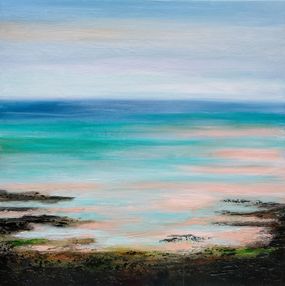 Gemälde, Beach Life, Sandy Shore, Amanda Horvath