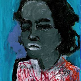 Painting, Portrait 07, Barbara Kroll