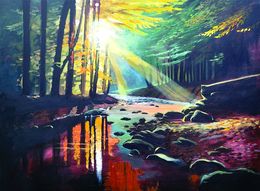 Gemälde, A Warm Embrace, Bob Arrigo