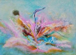 Gemälde, When spring meets summer, Doris Duschelbauer